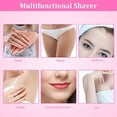 thumbnail image 7 of EXLEAF 2026 New 12 Pcs Face Razors for Women,Dermaplane Tool Eyebrow Razor for Trimming,Multipurpose Exfoliating Women'S Facial Razors and Hair Shaper Remover Face Shavers Trimmer with Cover, 7 of 7