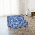 thumbnail image 4 of Fantasy World Foldable Mattress, Unicorns and Clouds, 74.8" x 35.4", Ceil Blue Pale Blue, by Ambesonne, 4 of 6