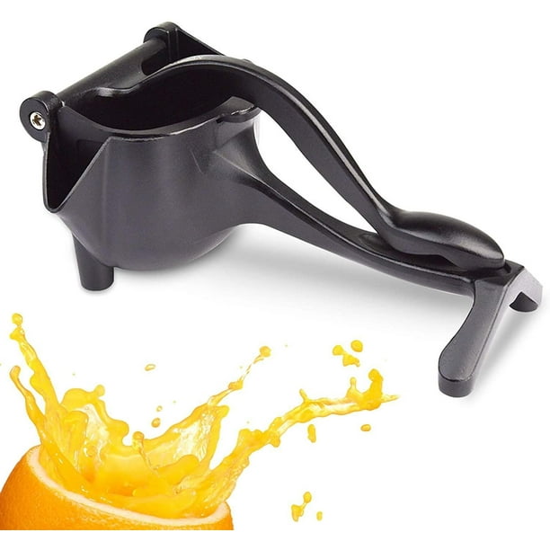 Manual Citrus Juicer; Hand Press Lemon Squeezer; Heavy Duty Juice Metal