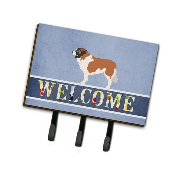 Moscow Watchdog Leash or Key Holder Blue