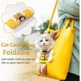 thumbnail image 4 of Dalrosia Cat Carrier Bag Small Dog Purse, Cute Bee-Shaped Show Head Small Dog Carrier,Pet Canvas Shoulder Carrying Bag,Dog Carrier Sling Soft Pouch Tote Bag for Puppy Doggy Kitten Small to Medium Cat, 4 of 8