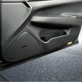 thumbnail image 4 of Car Door Kick Guards Suede Material for 2010 2011 2012 2013 2014 Infiniti G25 G37, Black, 4 of 8