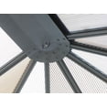 thumbnail image 2 of Gazebo Penguin Florence Solarium 12 ft. x 18 ft. en Gris, 2 of 9