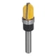thumbnail image 5 of Punta Redonda Router Bit Bowl Tray Plantilla Router Bit Con Guía De Rodamiento Plato Tallado Bit Cutter, 5 of 7