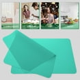 thumbnail image 4 of Miangastore Dining Table Mat Heat Resistant Green Silicone 1Pack 11.8x15.7in, 4 of 8