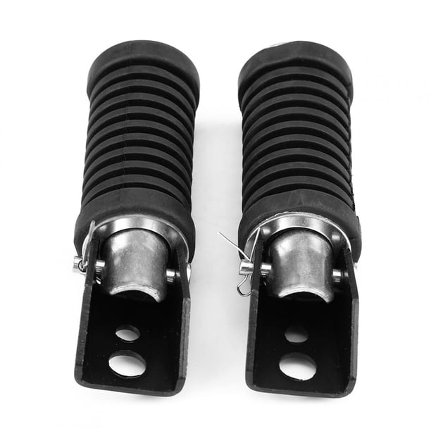 Reposapiés de goma para motocicleta, placa de reposapiés traseros para motocicleta, almohadilla de goma para reposapiés, agarre de goma para reposapiés, diseño revolucionario