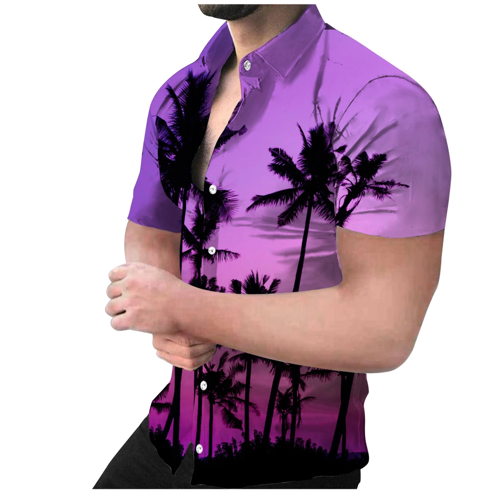 Hawaiian Shirts for Men Regular Fit Short Sleeve Mens Hawaiian Shirts With Large Variety Of