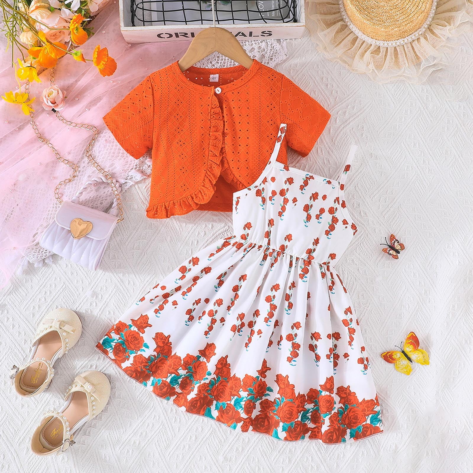 Crop Top Cute Summer Dresses Cute Beige Orange Shirt Crop Top