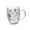 Style B, variant on Double Walled Glass Cup Cappuccino Cups with Handle Heat Resistant Insulated Clear Glass Mug Tea Mug Espresso Cups for Tea Beverage Style B