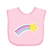 Inktastic Shooting Star Space Boys or Girls Baby Bib