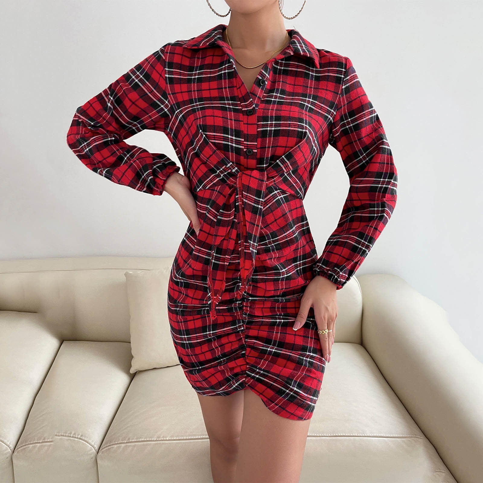 six dresses and tops.