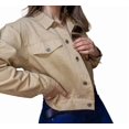 thumbnail image 2 of Gabardina de gabardina para mujer, tallas S, M, L, 2 of 2