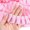 Pink, variant on Triani 5Yards Ruffle Pleated Lace Trim 1.57" x5yd Blue Gingham Ruffle Pleated Lace Trim for DIY Craft Home Decor Merch