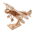 thumbnail image 4 of KLKCMS 3D Wooden Puzzle Biplane Model Cute Handmade for Office Living Room Children, 4 of 9