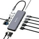 thumbnail image 1 of Hub USB C Verbatim 14 en 1 Multipuerto HDMI VGA RJ45 USBA-A USB-C PD con Lector de Tarjetas SD para, 1 of 6