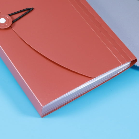 ULTNICE Expandable File Folder File Folder PP Maroon for General Users 1Pcs