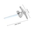 thumbnail image 2 of SOPOTUTU Garage Door Handle with Lock T Handle in Silver for Securing Toolboxes for Commercial Users 1 Set, 2 of 8