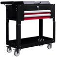 thumbnail image 1 of HOMCOM Chariot à Outils Roulant 330 Lb Chariot Utilitaire en Acier avec Tiroirs Noir, 1 of 10