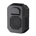 thumbnail image 1 of Ventilador de cintura 6000mAh USB portátil Mini refrigeración por aire Ventiladores de cuello colgantes Negro, 1 of 7