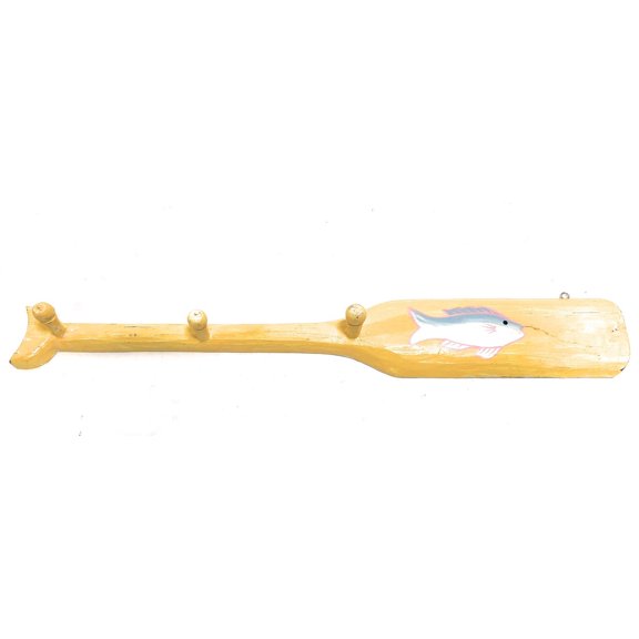 Oar Hanger 22" W/ 3 Pegs - Yellow Nautical Accessories | #ort1701755y