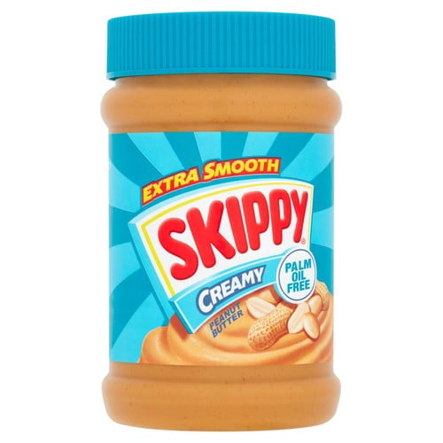 Skippy Smooth Peanut Butter 454g, British Import (Pack of 2)