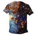 thumbnail image 6 of Penkiiy Casual Men's Sky Print T Shirt Tee Graphic Tee Outdoor Daily Vacation Short Sleeve Crew Neck Shirt Spring Fall Clothing Apparel 3XL Multicolor, 6 of 6