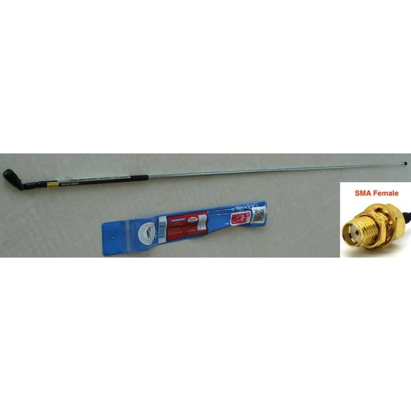 Harvest AHW100RX All band Multi-adjustable Telescope Scanner Antenna - SMA Female