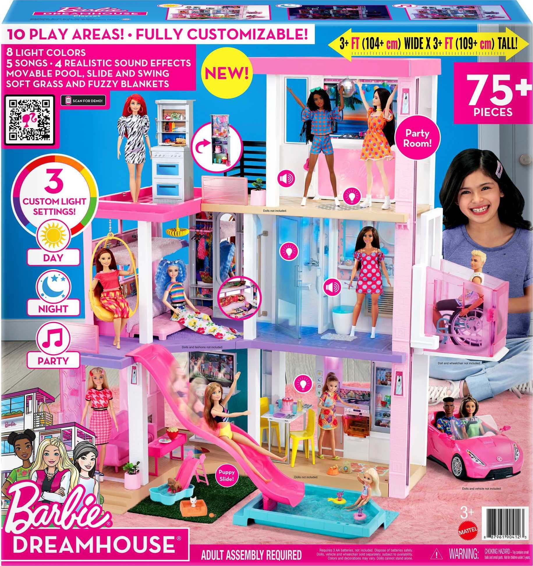 Barbie 3 Dreamhouse Townhouse CJR47 Electronic part NEW Fan works spin table top 