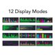 thumbnail image 4 of Pantalla De Espectro De Música LED, Analizador De Espectro De Sonido Multifuncional Alimentado Por USB 4 Modos De Visualización De Tiempo 7 Efectos De Color Para Fiestas, 4 of 7