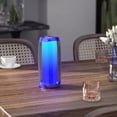 thumbnail image 1 of Hoco HC8 Bocina Portátil Bluetooth Con Pantalla Multicolor 360° HOCO HOCO HC8-(PUR), 1 of 2