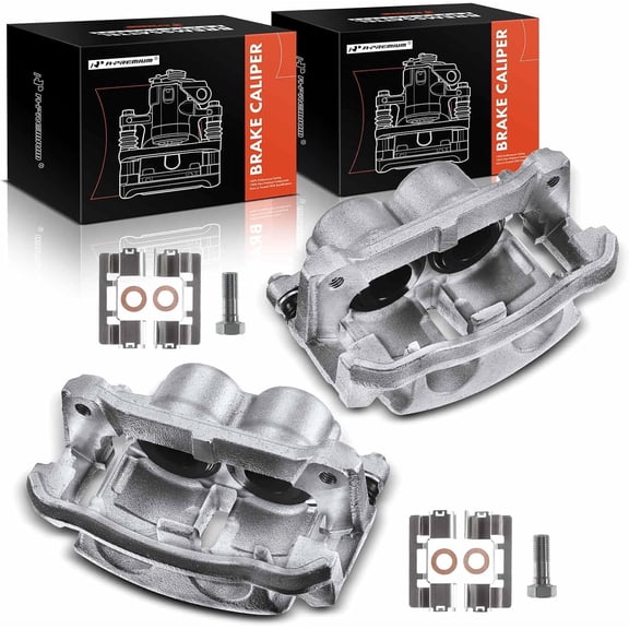 A-Premium Brake Caliper Assembly Replacement for Ford F-150 2009 Lobo 2009-2014 Front Driver and Passenger 2-PC