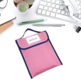 thumbnail image 2 of Milue Portable File Bag with Clear Label Window Handheld File Folder Document Bag, 2 of 21