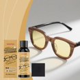 thumbnail image 2 of Eyeglass scratch remover, gentle polishing solution for minor scratches on resin glass., 2 of 4