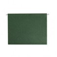 thumbnail image 1 of Hanging File Folders- Untabbed- 11 Point Stock- Letter- Green- 25/Box, 1 of 1