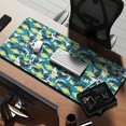thumbnail image 2 of Long Mouse Pads for Desk,Blue Dinosaurs Camouflage Desk Mats on Top Of Desks, Desk Mouse Pad Extra Large with 3mm Non-Slip Base and Stitched Edge for Gaming,Work,Home 35.4"x15.7", 2 of 5