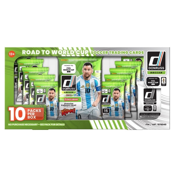 2026 Panini Donruss Soccer Road to the FIFA World Cup Collection Box