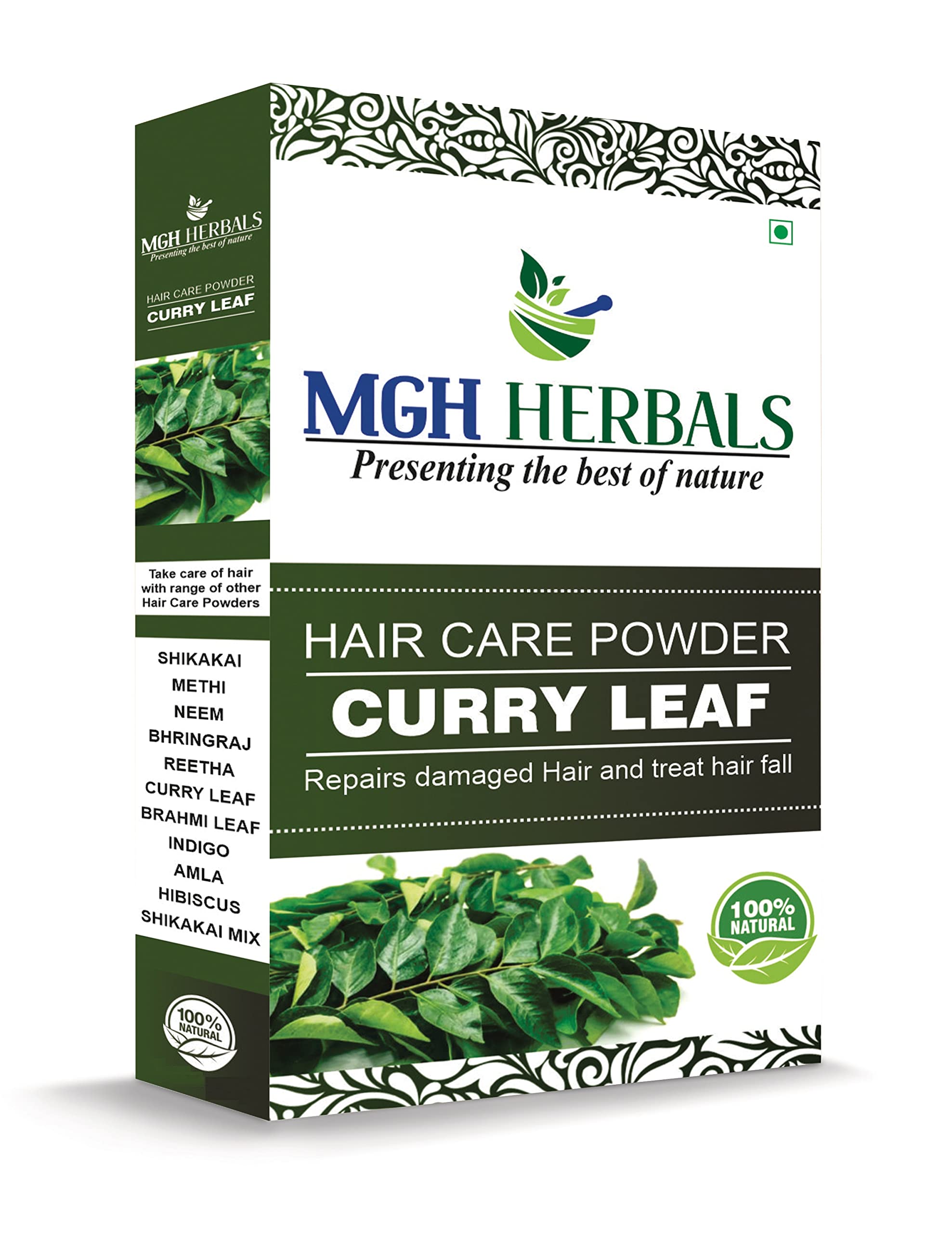 MGH Herbals Organic Curry Leaves Powder Curry Leaves to Grow Long