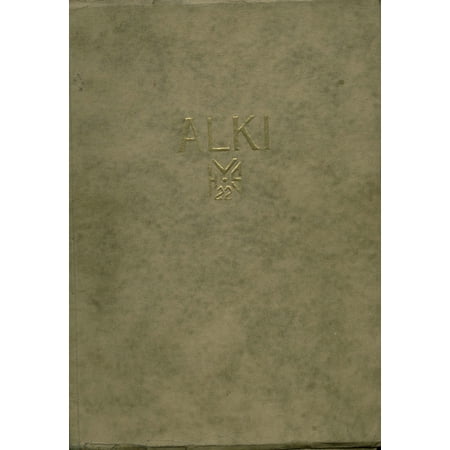 (Custom Reprint) Yearbook: 1922 Vancouver High School - Alki Yearbook (Vancouver, WA)