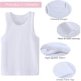 thumbnail image 2 of Soft Stretch Cotton Sleeveless Shirts for Little Girls, 4-Pack Assorted Colors, Ideal Undershirt for Ages 2-8 Years for Daily Comfort, 2 of 5