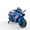 Two Rounds Blue, variant on Techvida 12V Kids Ride-On Motorcycle, Battery-Powered Electric Ride-On Motor Dirt Bike Toy with Training Wheel, Kids Ride on Toys Children Electric Motorcycle
