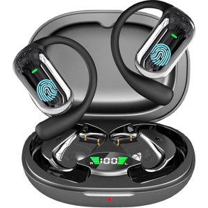AI Ecouteurs de traduction en temps réel 144-Language Traducteur Open Ear Wireless Earbuds for Travel Business and Language Learning