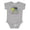 AC-Heather Grey, variant on Bee Future Big Brother Boys Baby Bodysuit