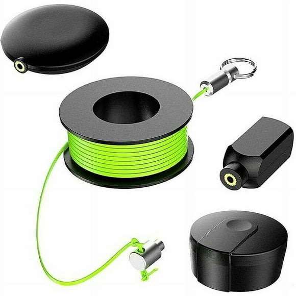 Magnetic Wire Puller, Magnetic Wire Extraction Tool, Magnetic Needle Threader, Magnetic Cable Puller, Electrician Threading Kit for Home Outdoor(1 Set)