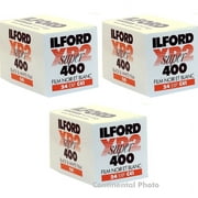 3 Rolls Ilford XP2 Super 400 24 Exposure Black and White Film