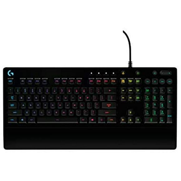 Logitech G213 Prodigy Gaming Keyboard with 16.8 Million Lighting Colors (Renewed)