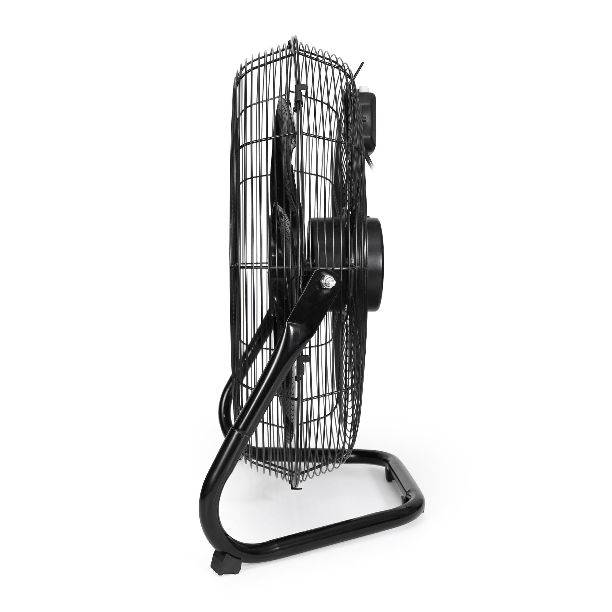 Taurus FLASH 20” Industrial Floor Fan, Metal Grill with Aerodynamic Plastic Blades, High Velocity Cooling for Garage & Patio