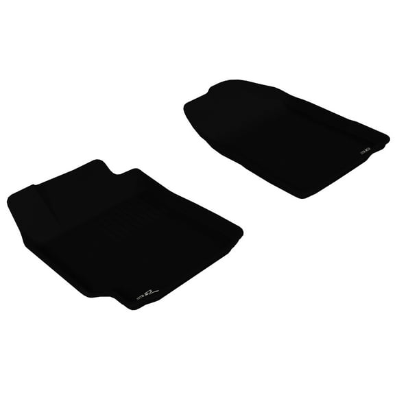 3D MAXpider Custom Fit Kagu Floor Mat (Black) Compatible with Toyota Camry 2007-2011 - R1