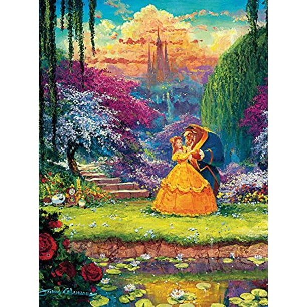 Ceaco Disney Beauty & The Beast Fine Art Garden Valse Puzzle (550 Pièces)