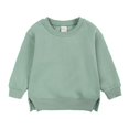 thumbnail image 1 of Otoño Invierno Bebé Niños Niñas Suéter Ropa para niños Ropa de abrigo Abrigo de algodón sólido Sudadera Tops para niños Chaqueta Pullover4-5T (Tag120) Gao Jinjia LED, 1 of 2