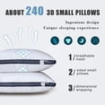 thumbnail image 2 of Pillows Meoflaw Luxury Hotel Queen Size, juego de 2 unidades para dormir, 2 of 5